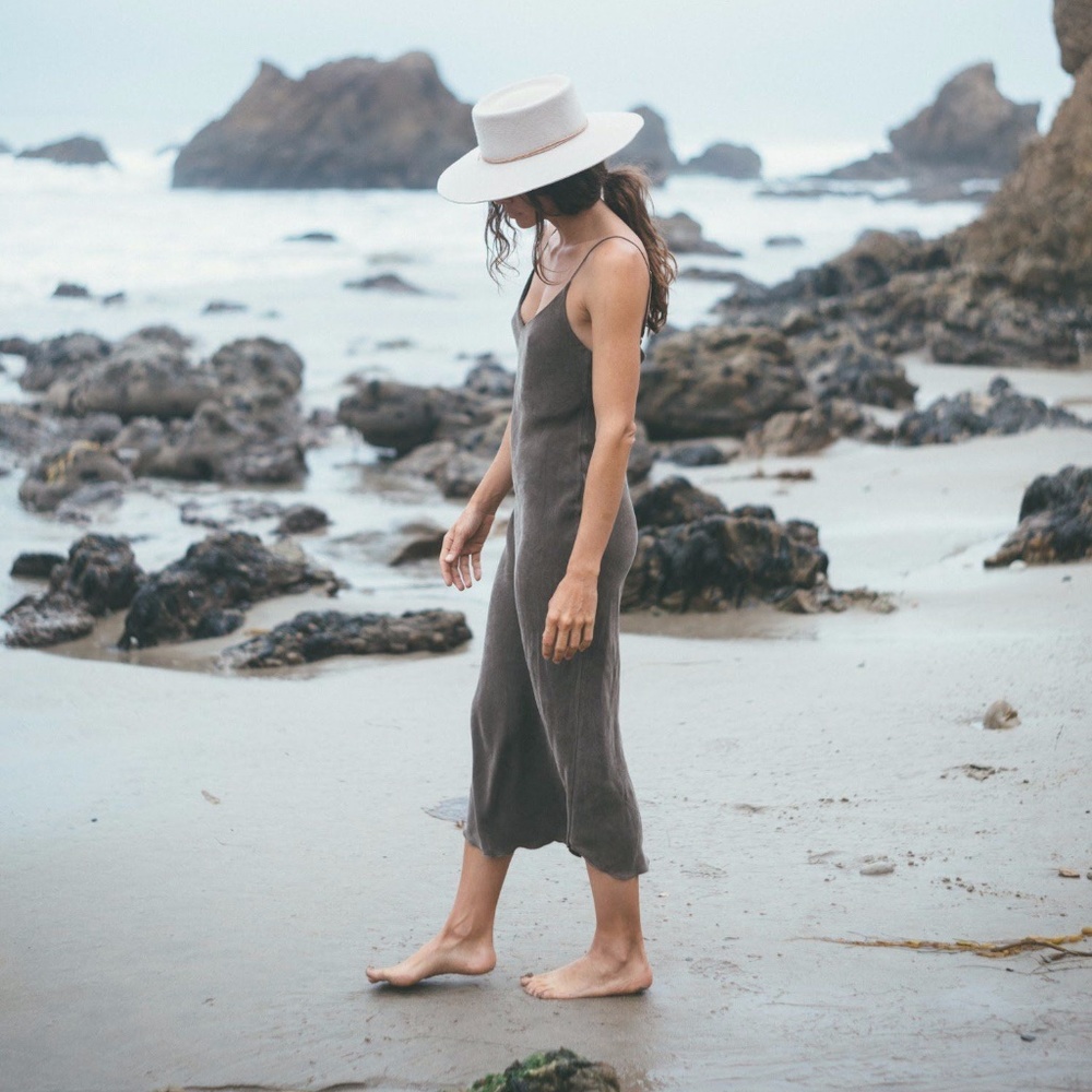 OZMA ANAISE SLIP DRESS TABACCO SZ L